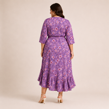 Floral Wrap Dress — Plus Size Collection